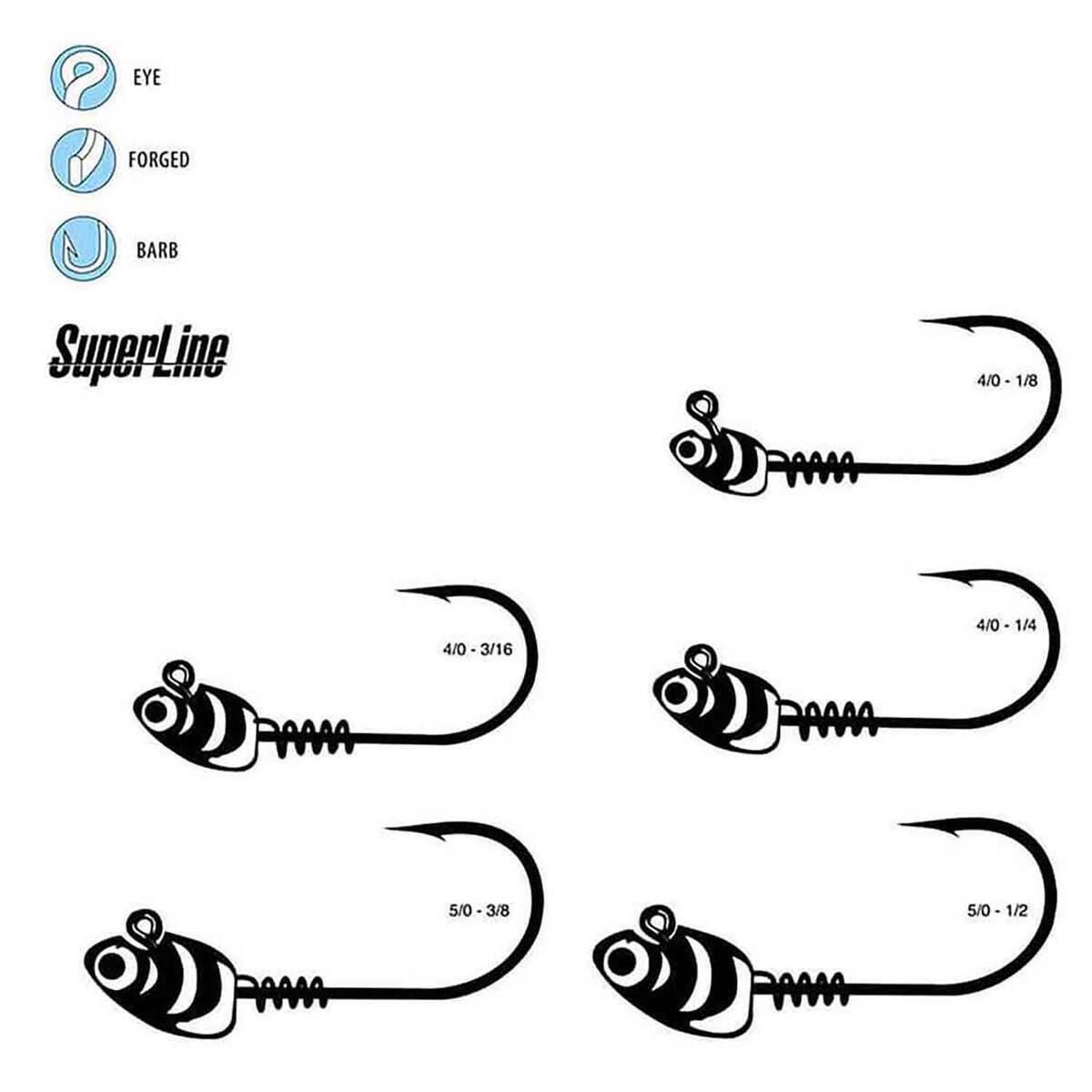 Gamakatsu Superline Swimbait Jig Head Gamakatsu Superline Swimbait Jig Head