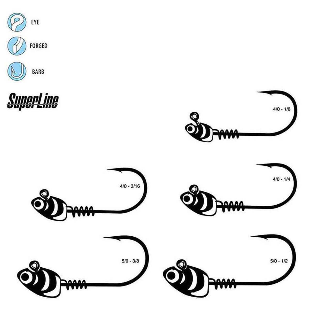 Gamakatsu Superline Swimbait Jig Head Gamakatsu Superline Swimbait Jig Head