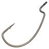 Gamakatsu Superline EWG Hook 2/0 - Value Pack Of 25, Black, For Senko Worms & Bass Fishing