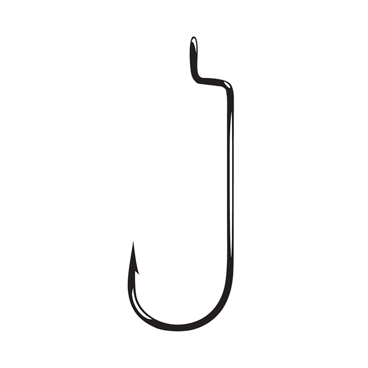 Gamakatsu Offset Shank, Round Bend, Worm Hook Gamakatsu Offset Shank, Round Bend, Worm Hook