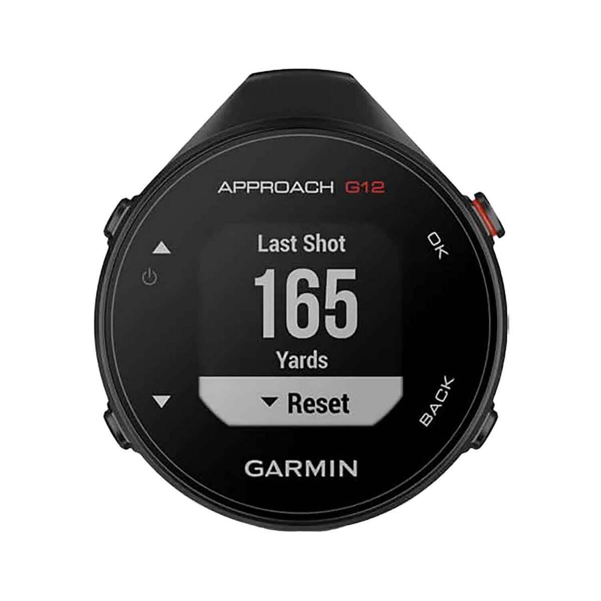 Garmin Approach G12 Clip-on Golf GPS Rangefinder - Black - Black Garmin Approach G12 Clip-on Golf GPS Rangefinder - Black - Black