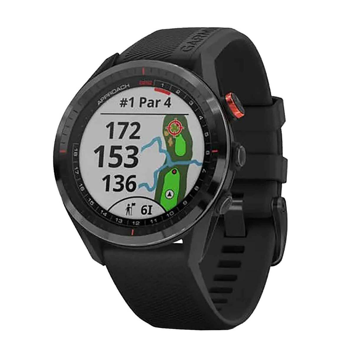 Garmin Approach S62 Golf GPS Watch - Black Ceramic Bezel with Black Silicone Band - Black Ceramic Bezel Garmin Approach S62 Golf GPS Watch - Black Ceramic Bezel with Black Silicone Band - Black Ceramic Bezel
