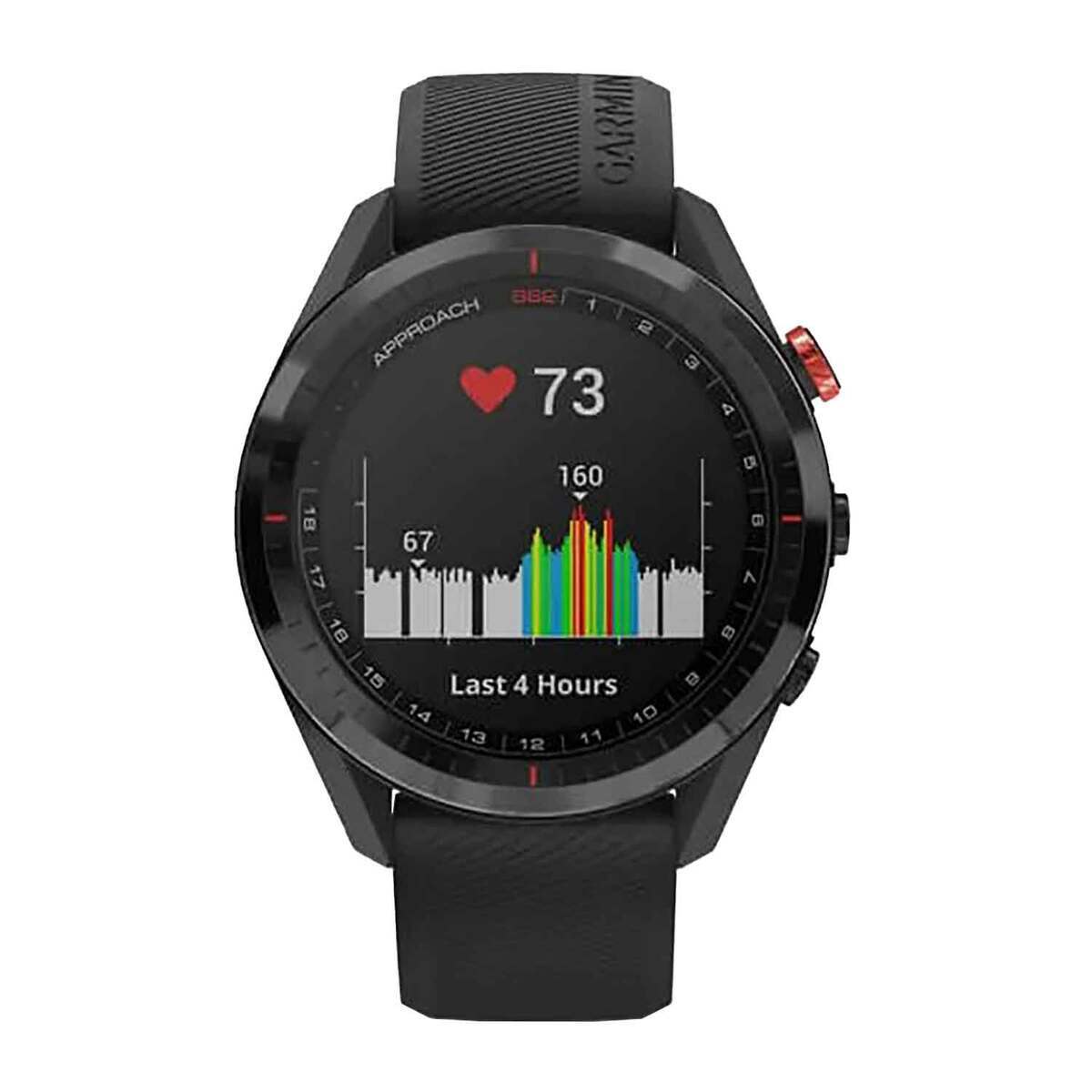 Garmin Approach S62 Golf GPS Watch - Black Ceramic Bezel with Black Silicone Band - Black Ceramic Bezel Garmin Approach S62 Golf GPS Watch - Black Ceramic Bezel with Black Silicone Band - Black Ceramic Bezel