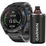 Garmin Descent Mk2i Bundle with Titanium Band and Descent T1 GPS Watch - Carbon Gray