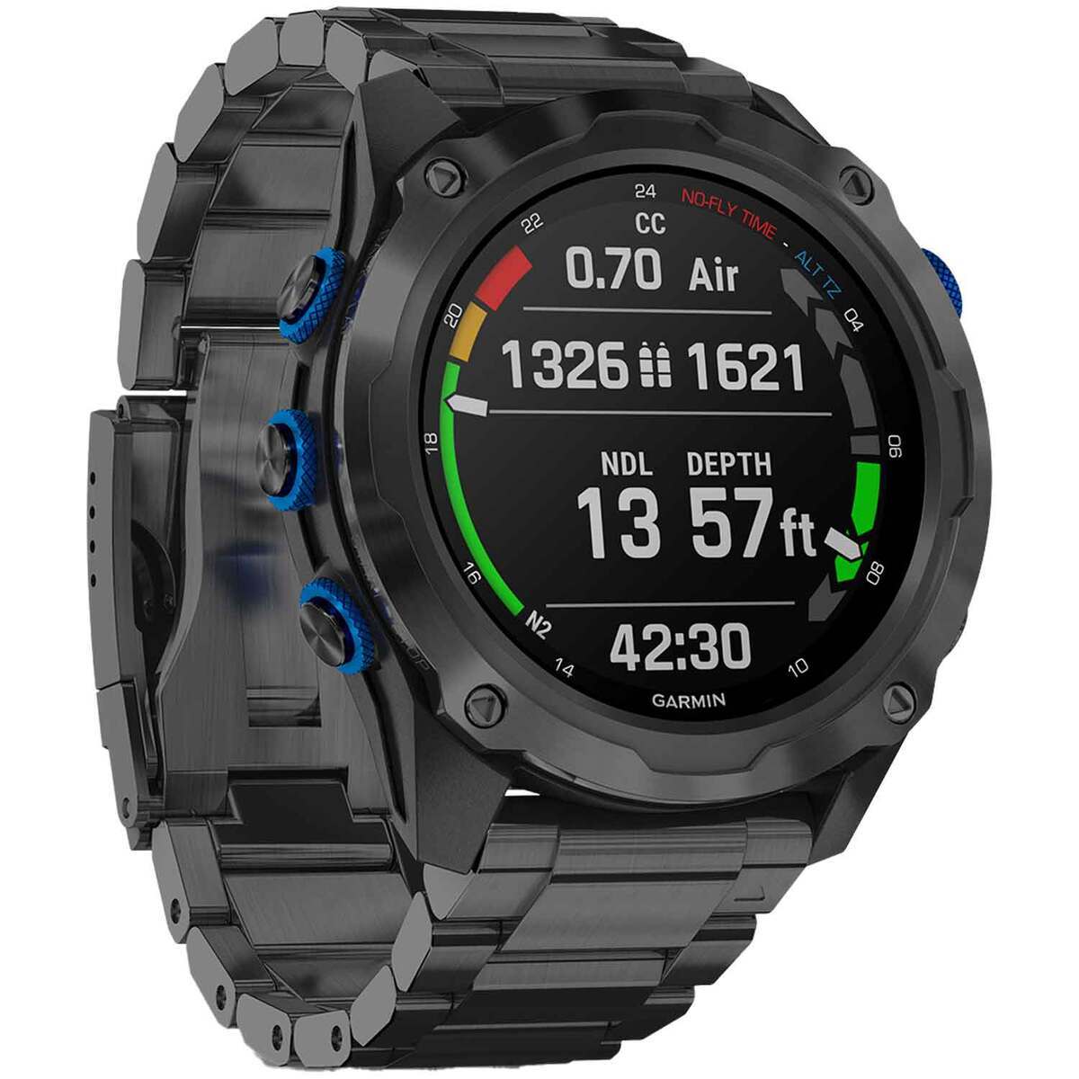 Garmin Descent Mk2i Bundle with Titanium Band and Descent T1 GPS Watch - Carbon Gray Garmin Descent Mk2i Bundle with Titanium Band and Descent T1 GPS Watch - Carbon Gray