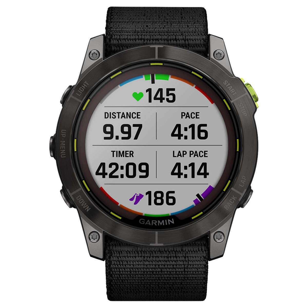 Garmin Enduro 2 GPS Smartwatch - Carbon Gray DLC Titanium with Black - Carbon Gray DLC Titanium with Black Garmin Enduro 2 GPS Smartwatch - Carbon Gray DLC Titanium with Black - Carbon Gray DLC Titanium with Black