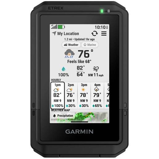 Garmin eTrex Touch Handheld GPS - Black 1.53in x 2.55in