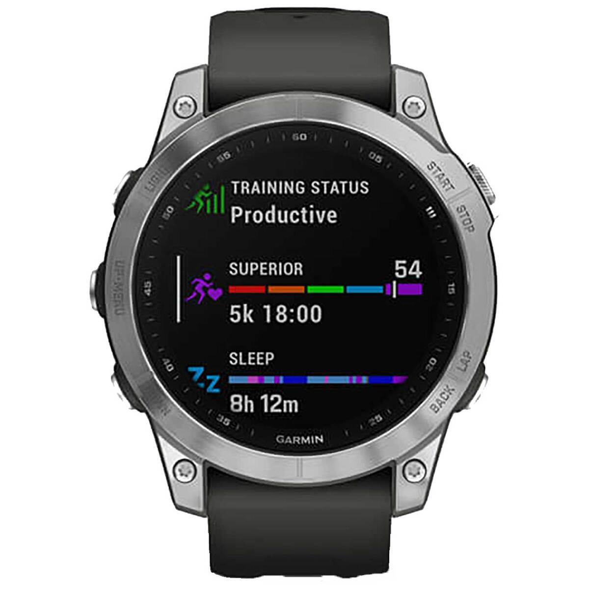 Garmin Fēnix 7 GPS Watch - Silver - Silver/Black Garmin Fēnix 7 GPS Watch - Silver - Silver/Black