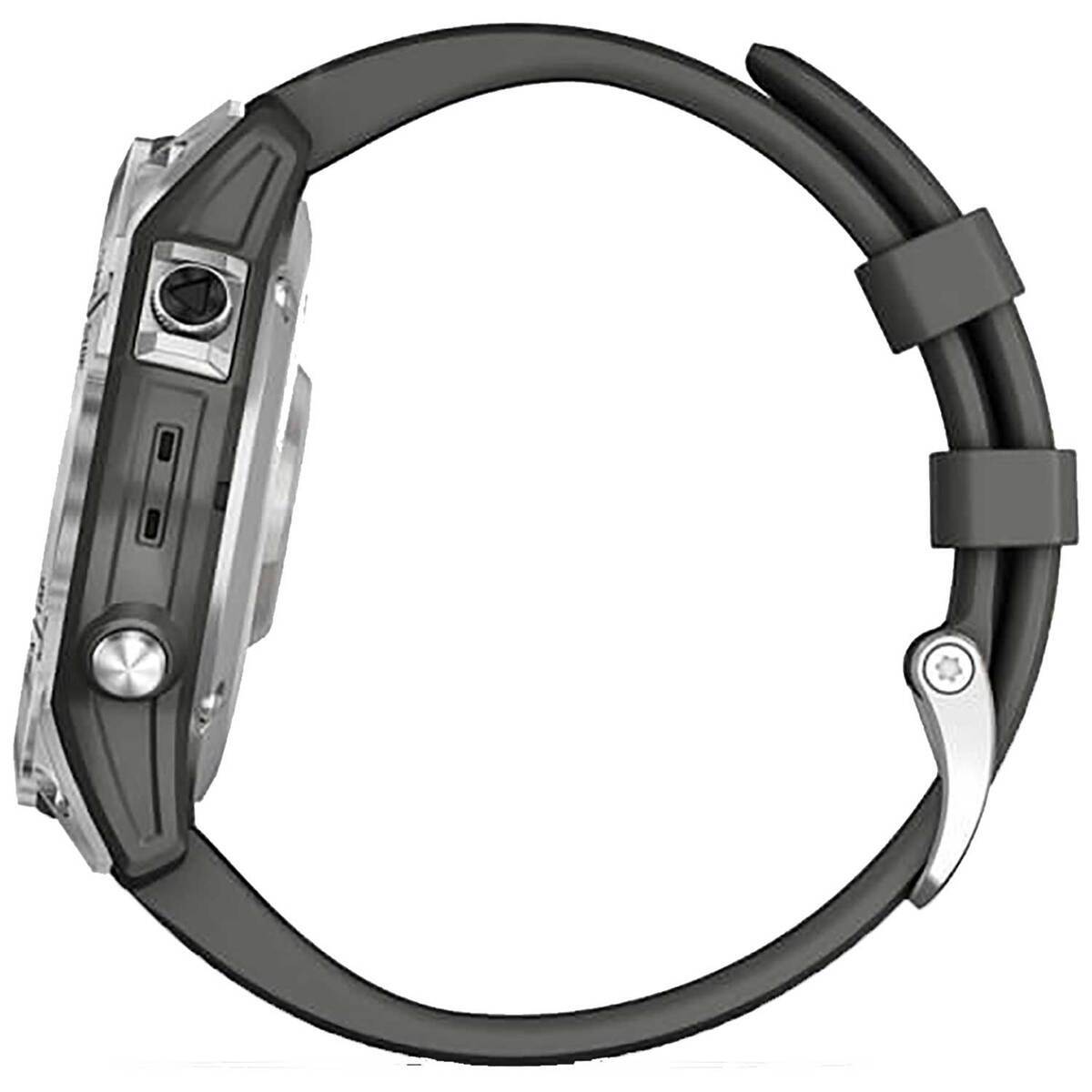 Garmin Fēnix 7 GPS Watch - Silver - Silver/Black Garmin Fēnix 7 GPS Watch - Silver - Silver/Black