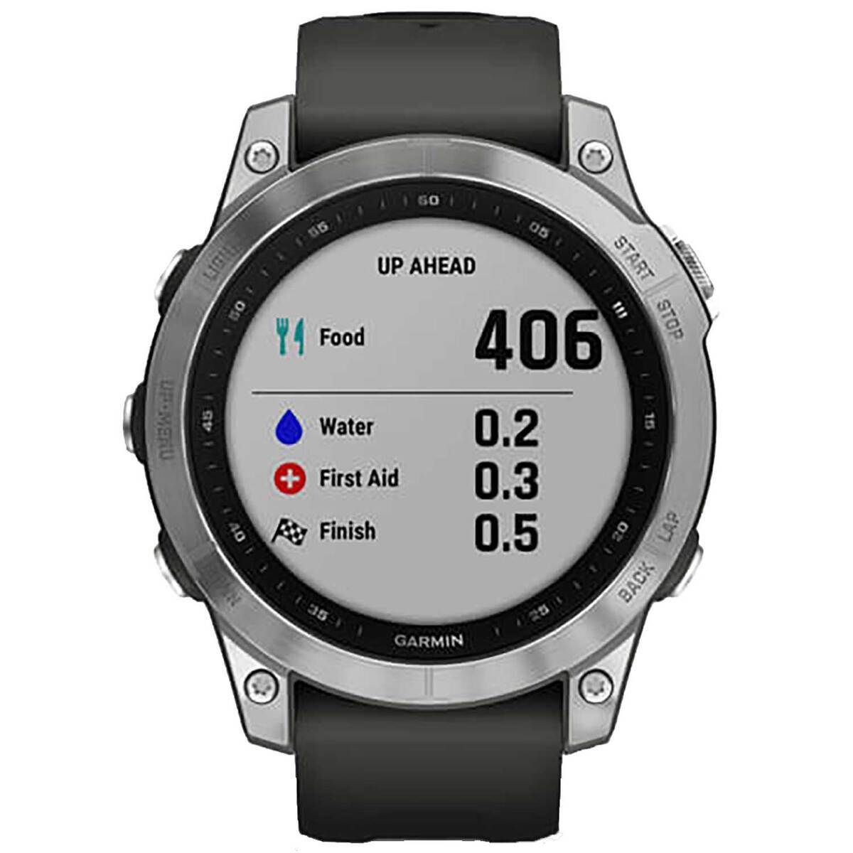 Garmin Fēnix 7 GPS Watch - Silver - Silver/Black Garmin Fēnix 7 GPS Watch - Silver - Silver/Black