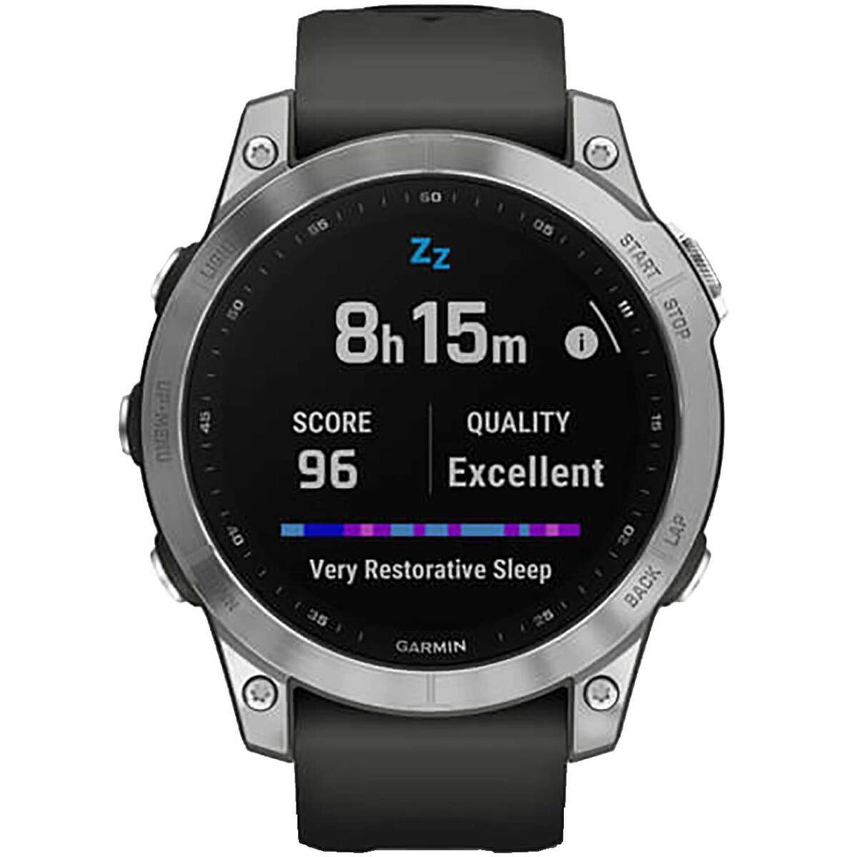 Garmin Fēnix 7 GPS Watch - Silver - Silver/Black Garmin Fēnix 7 GPS Watch - Silver - Silver/Black