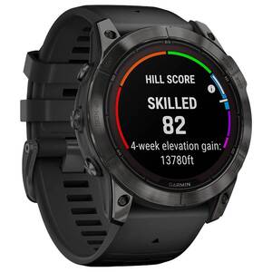 Garmin Fenix 7X Pro Sapphire Solar Edition GPS Smartwatch - Carbon Gray DLC Titanium with Black Garmin Fenix 7X Pro Sapphire Solar Edition GPS Smartwatch - Carbon Gray DLC Titanium with Black