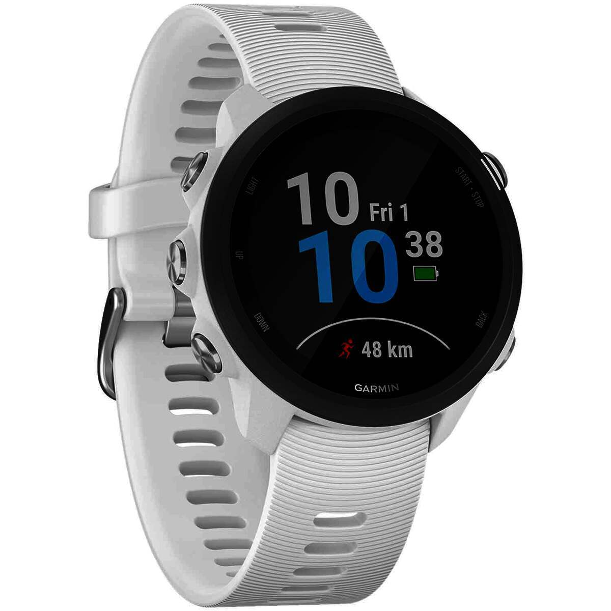 Garmin Forerunner 245 Music GPS Watch - White - White Garmin Forerunner 245 Music GPS Watch - White - White