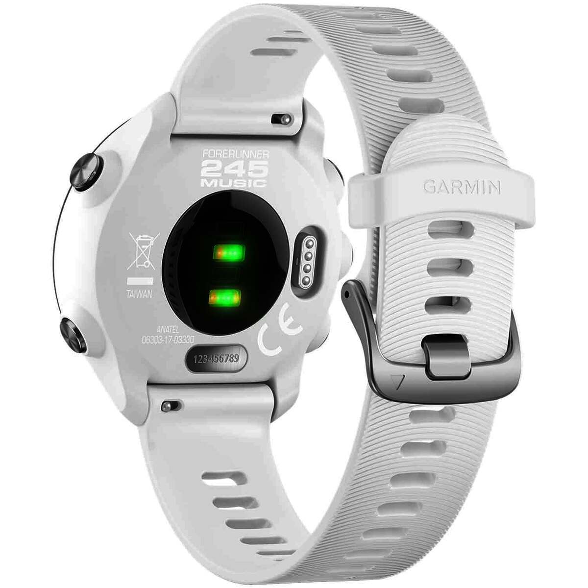 Garmin Forerunner 245 Music GPS Watch - White - White Garmin Forerunner 245 Music GPS Watch - White - White