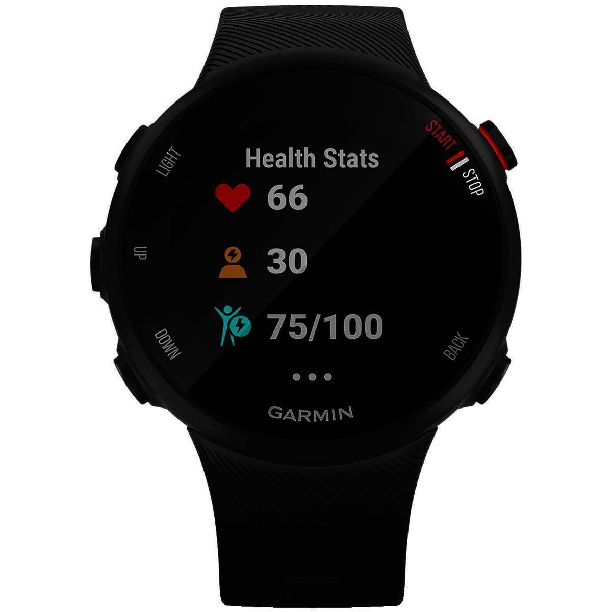 Garmin Forerunner 45S GPS Watch - Black - Black Garmin Forerunner 45S GPS Watch - Black - Black