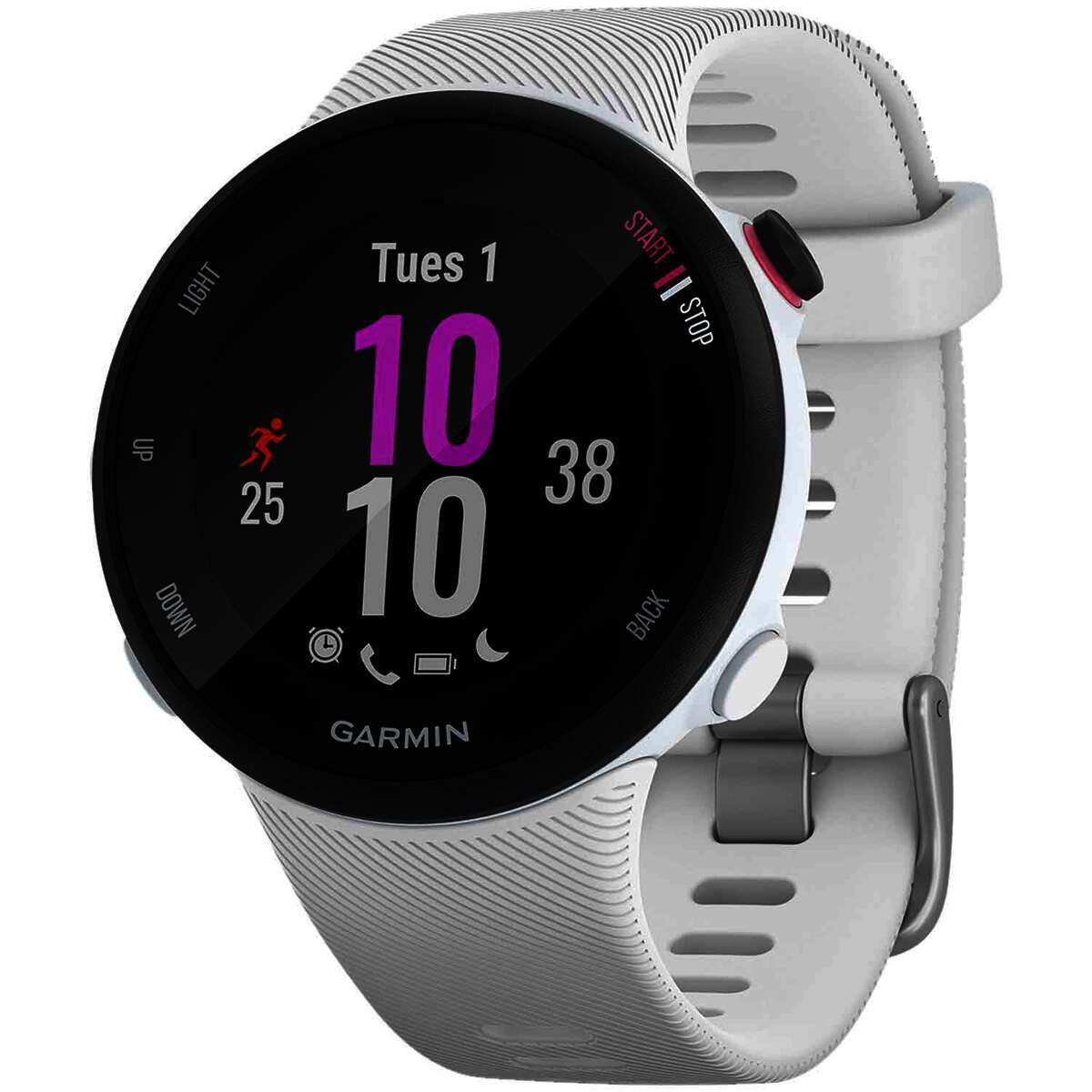 Garmin Forerunner 45S GPS Watch - White - White Garmin Forerunner 45S GPS Watch - White - White