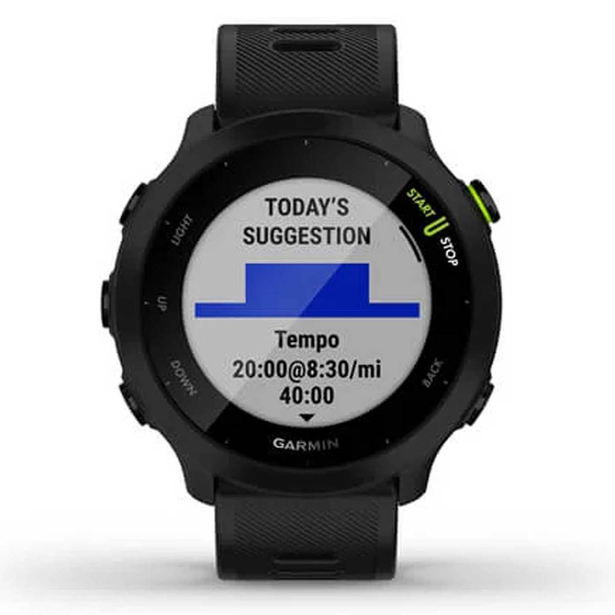 Garmin Forerunner 55 GPS Watch - Black - Black Garmin Forerunner 55 GPS Watch - Black - Black