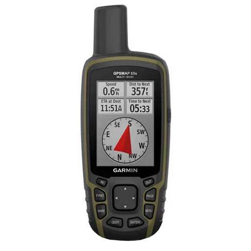 Garmin GPSMAP 65s – Outdoor Handheld GPS – Black 1.43in x 2.15in