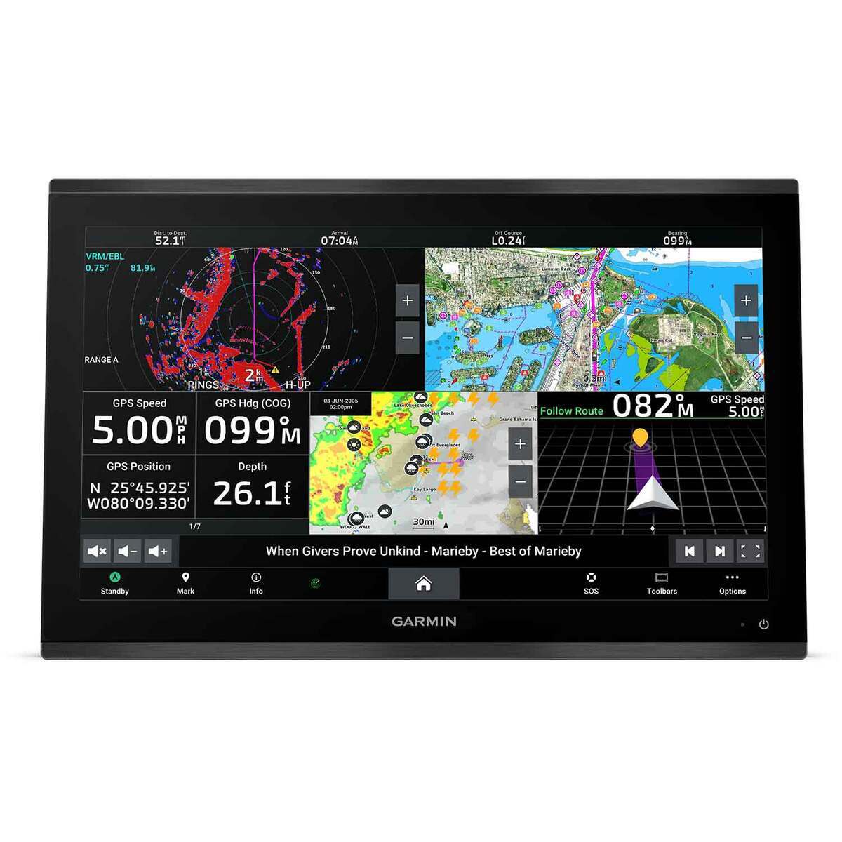 Garmin GPSMAP 9222 Premium Chartplotter w/ Garmin Navionics+ Fish ...