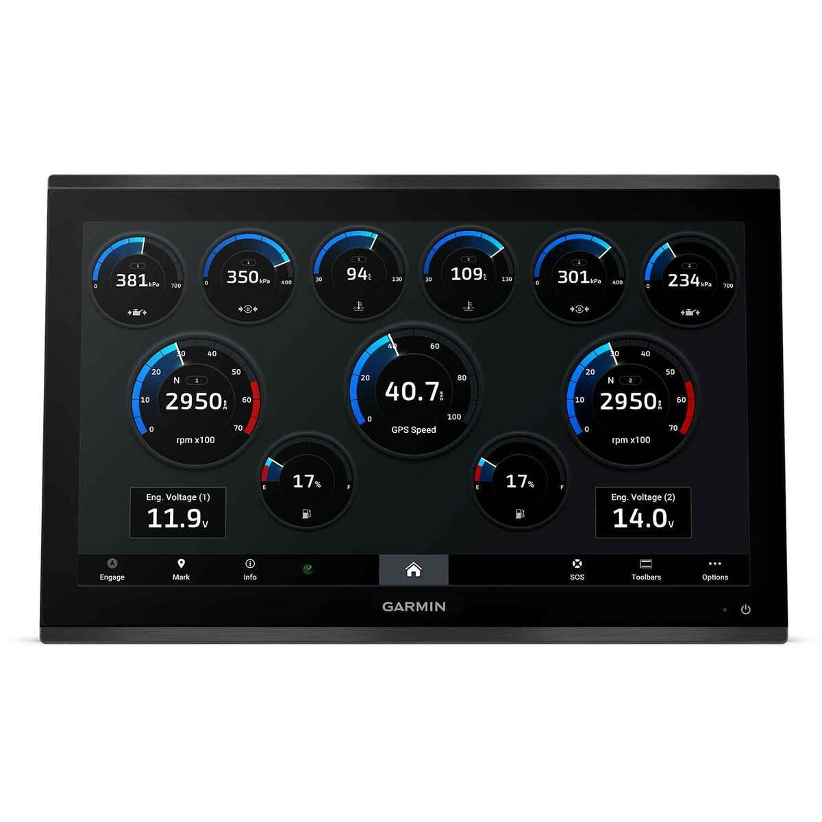 Garmin GPSMAP 9222 Premium Chartplotter w/ Garmin Navionics+ Fish ...