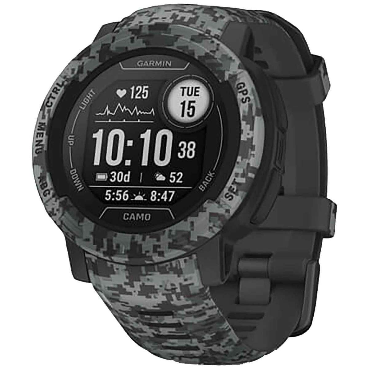 Garmin Instinct 2 Camo Edition GPS Watch - Graphite Camo - Graphite Camo Garmin Instinct 2 Camo Edition GPS Watch - Graphite Camo - Graphite Camo