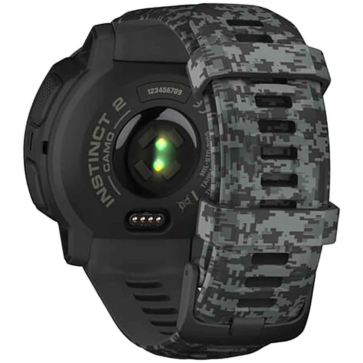 Garmin Instinct 2 Camo Edition GPS Watch - Graphite Camo - Graphite Camo Garmin Instinct 2 Camo Edition GPS Watch - Graphite Camo - Graphite Camo