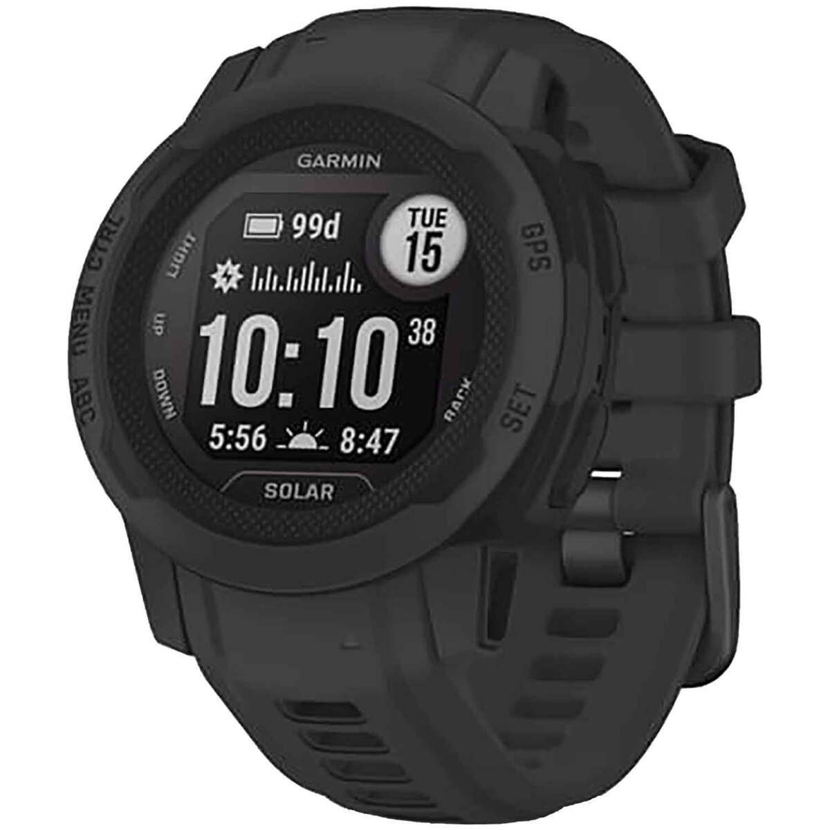 Garmin Instinct 2S Solar GPS Watch - Graphite - Graphite Garmin Instinct 2S Solar GPS Watch - Graphite - Graphite