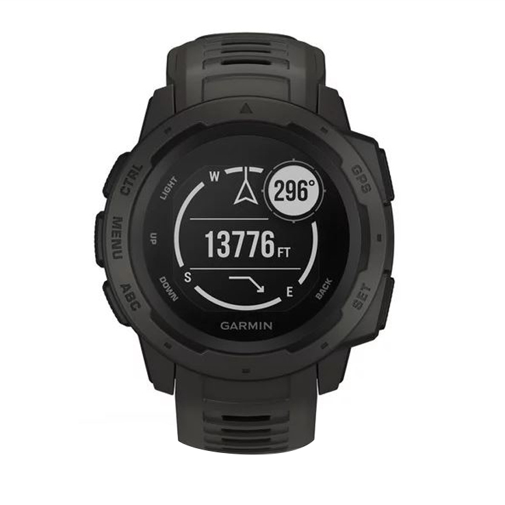 Garmin Instinct GPS Watch - Graphite - Graphite Garmin Instinct GPS Watch - Graphite - Graphite