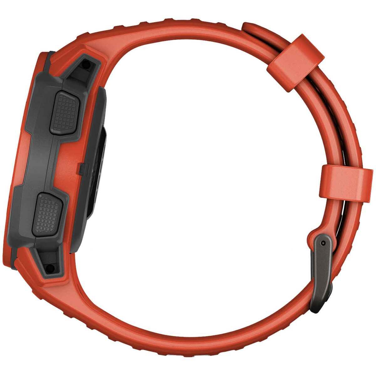 Garmin Instinct Solar GPS Watch - Flame Red - Flame Red Garmin Instinct Solar GPS Watch - Flame Red - Flame Red