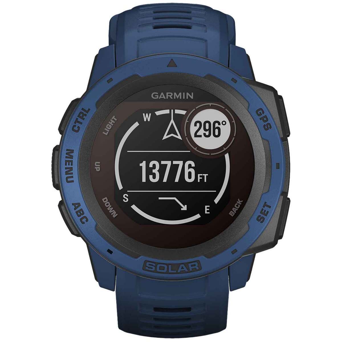 Garmin Instinct Solar GPS Watch - Tidal Blue - Tidal Blue Garmin Instinct Solar GPS Watch - Tidal Blue - Tidal Blue