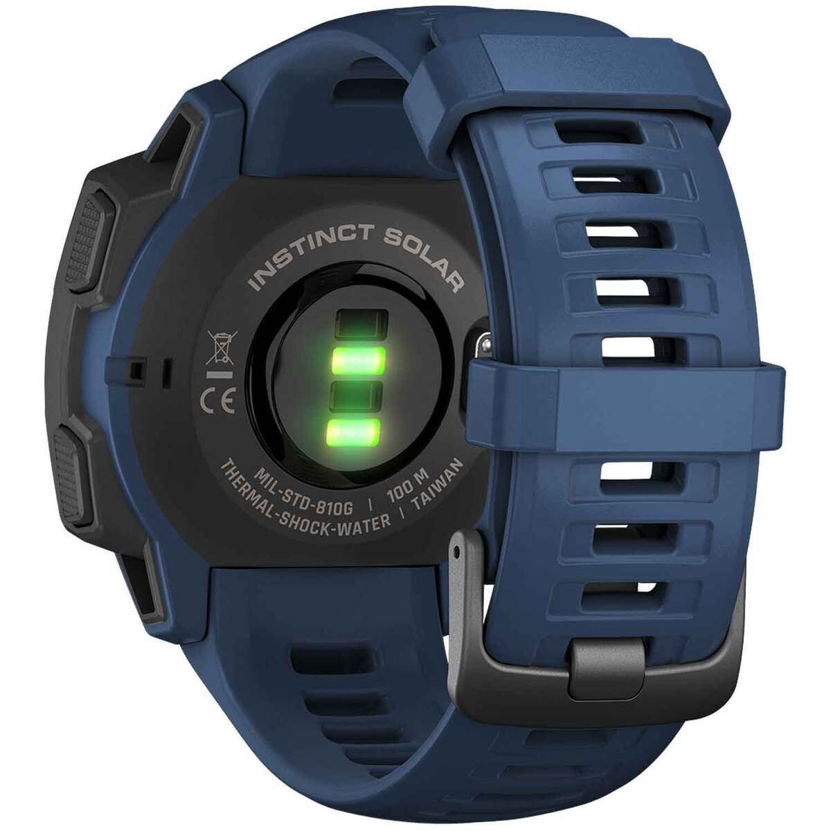 Garmin Instinct Solar GPS Watch - Tidal Blue - Tidal Blue Garmin Instinct Solar GPS Watch - Tidal Blue - Tidal Blue