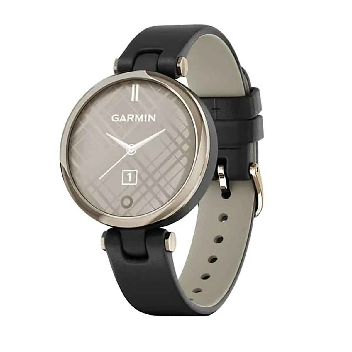 Garmin Lily Classic Edition GPS Watch - Cream Gold/Black - Cream Gold/Black Garmin Lily Classic Edition GPS Watch - Cream Gold/Black - Cream Gold/Black