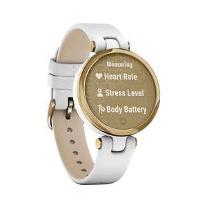 Garmin Lily Classic Edition GPS Watch - Light Gold/White