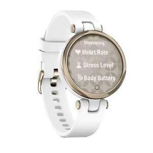 Garmin Lily Sport Edition GPS Watch - Cream Gold/White