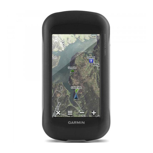 Garmin Montana 610 Touchscreen GPS – 2″W x 3.5″H