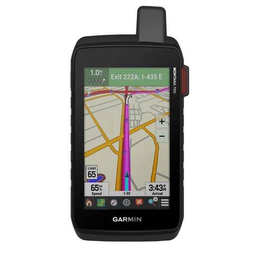 Garmin Montana 700i GPS Navigator with inReach Technology – Black 2.55in x 4.25in