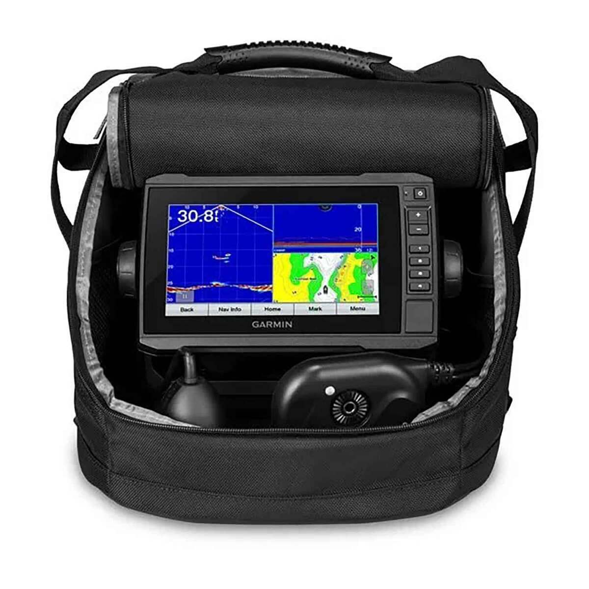 Garmin Panoptix PS22 Ice Fishing Bundle Fish Finder - Includes ECHOMAP UHD 73cv Garmin Panoptix PS22 Ice Fishing Bundle Fish Finder - Includes ECHOMAP UHD 73cv