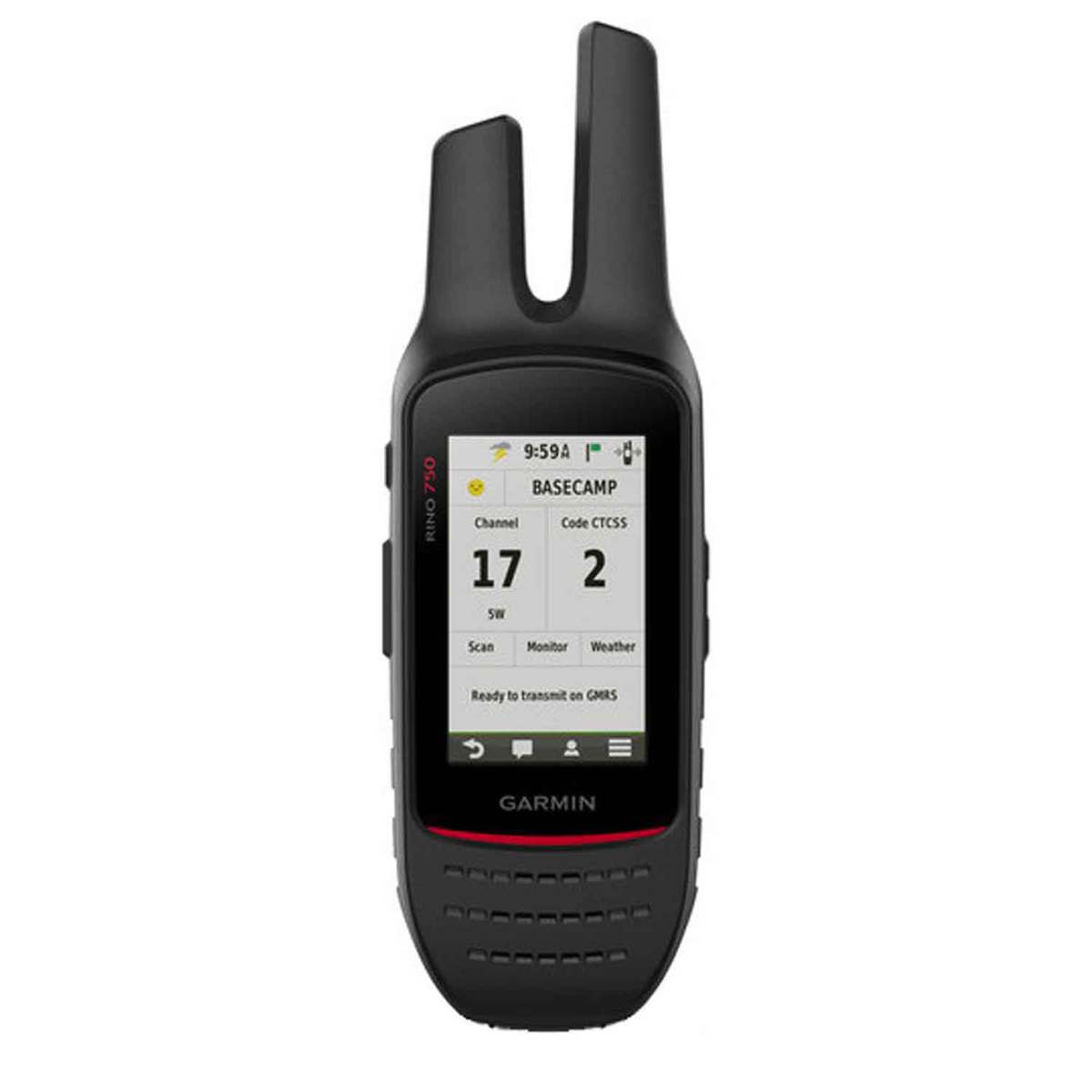 Garmin Rino 750 2-Way Radio/GPS Navigator with Sensors - Black Garmin Rino 750 2-Way Radio/GPS Navigator with Sensors - Black