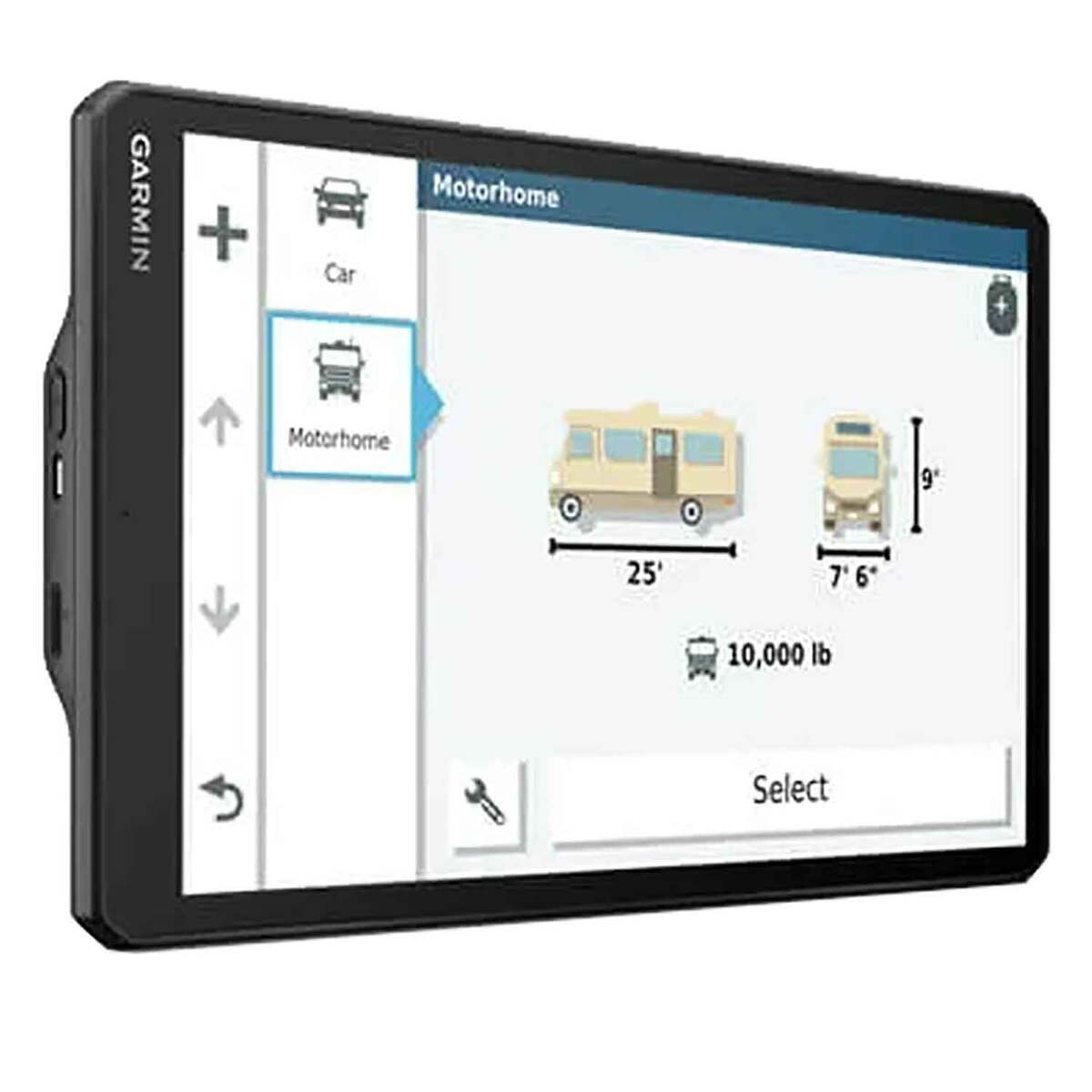 Garmin RV 1090 RV GPS Navigator with Expandable Memory - Black Garmin RV 1090 RV GPS Navigator with Expandable Memory - Black