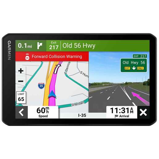 Garmin RVcam 795 GPS System with Built in Dash Cam - Black