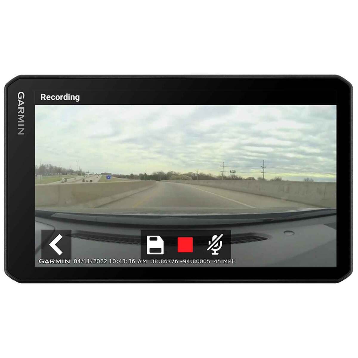 Garmin RVcam 795 GPS System with Built in Dash Cam - Black Garmin RVcam 795 GPS System with Built in Dash Cam - Black