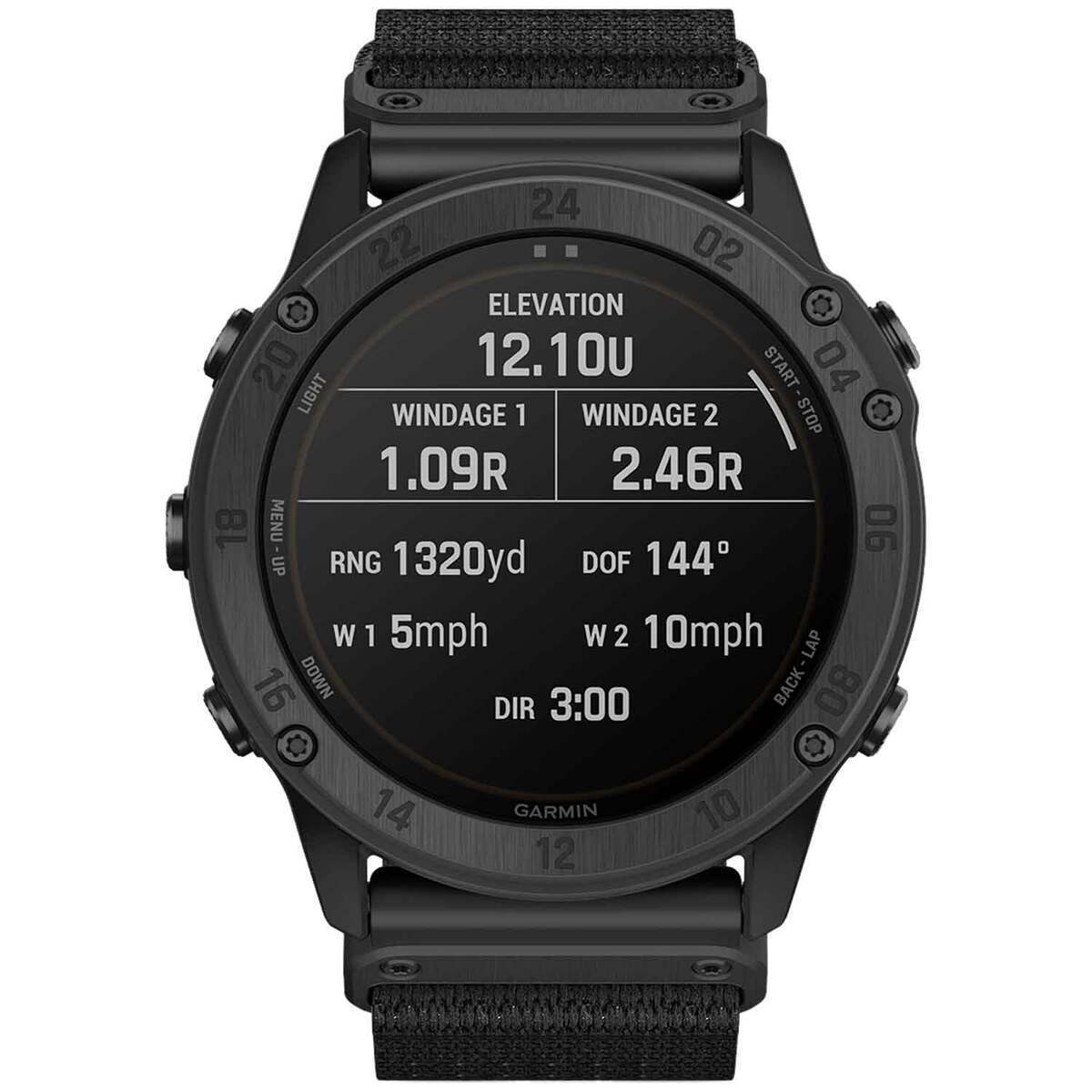 Garmin Tactix Delta Solar with Applied Ballistics GPS Watch - Black Garmin Tactix Delta Solar with Applied Ballistics GPS Watch - Black
