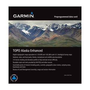 Garmin Enhanced Alaska Topo Maps