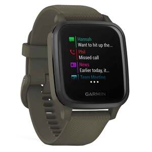 Garmin Venu Sq Music Edition GPS Watch - Moss/Slate