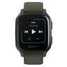 Garmin Venu Sq Music Edition GPS Watch - Moss/Slate - Moss/Slate