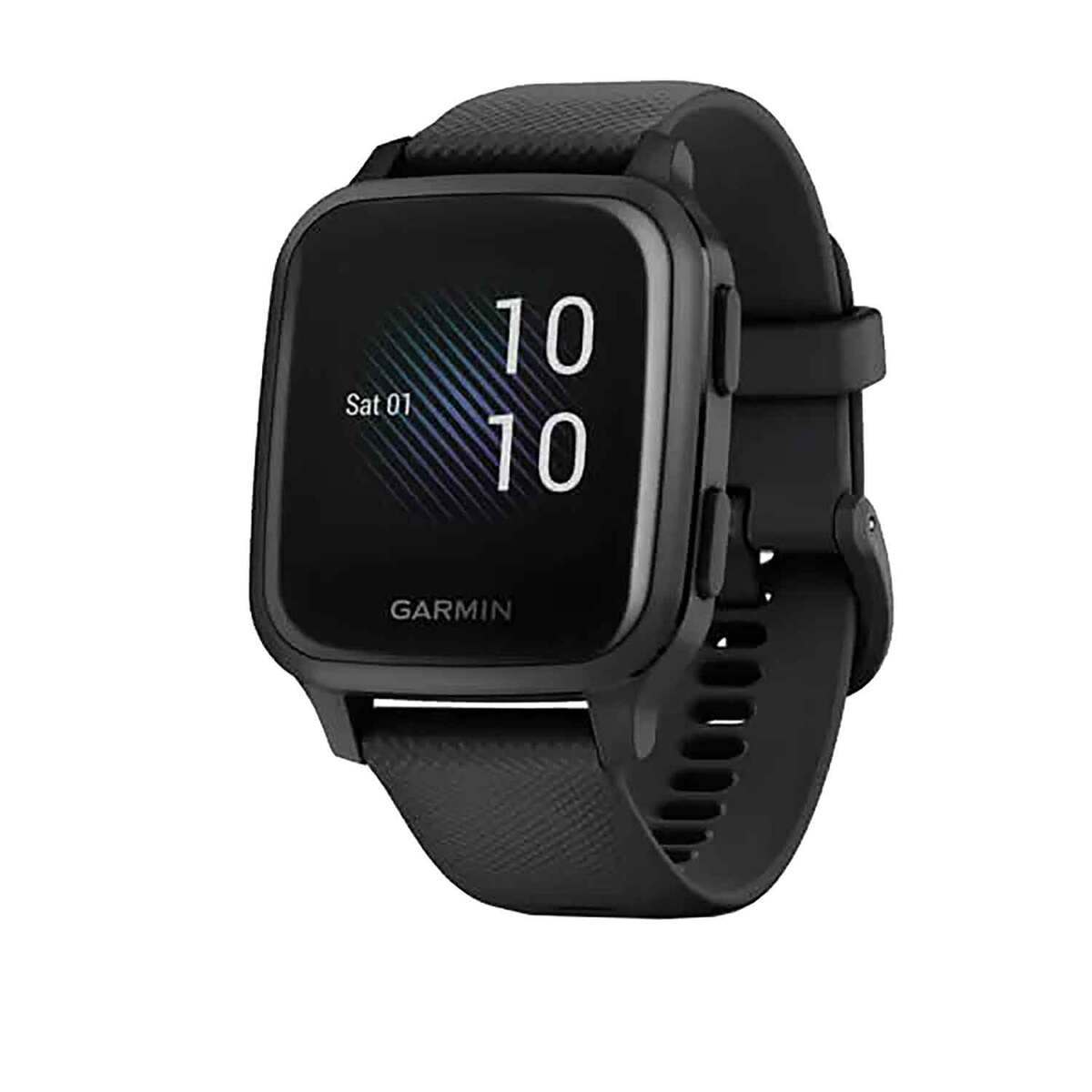 Garmin Venu Sq Music Edition GPS Watch - Slate Aluminum/Black - Slate Aluminum/Black Garmin Venu Sq Music Edition GPS Watch - Slate Aluminum/Black - Slate Aluminum/Black