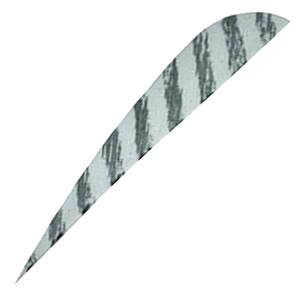 Gateway Feathers 4in Barred White Feathers - 50 Pack
