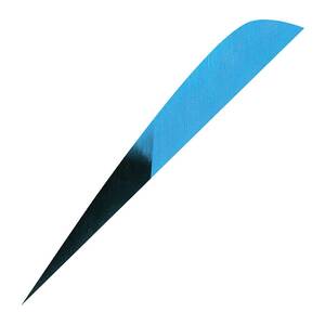 Gateway Feathers Parabolic 4in Kuro Blue Feathers - 50 Pack