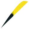 Gateway Feathers Parabolic 4in Kuro Florescent Yellow Feathers - 50 Pack - Yellow 4in