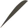 Gateway Feathers Parabolic Black 4in Right Wing Feathers - 100 Pack - Black 4in